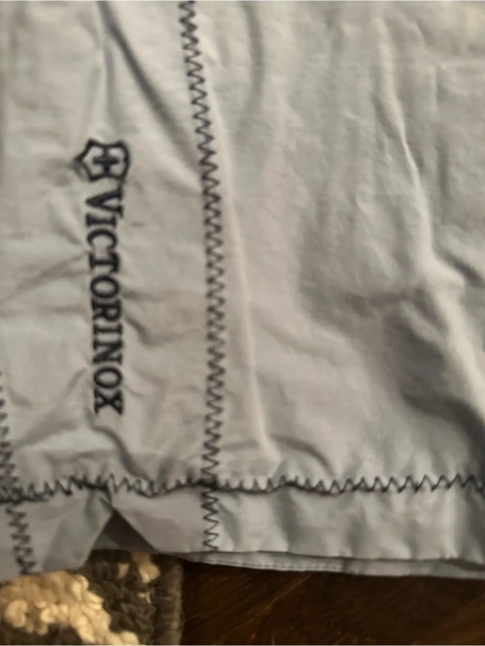 Victorinox  Blue Swim Shorts with Contrast Drawstring. Size XL